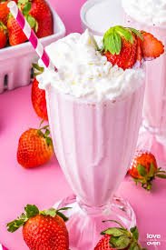 STRAWBERY MILK SHAKE